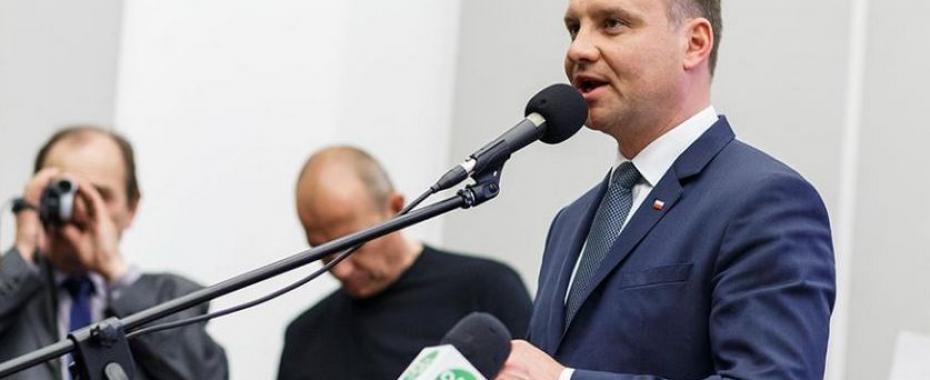 Andrzej Duda gościł w Gorzowie 20 kwietnia