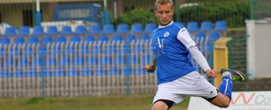 Mateusz Ogrodowski dziś pierwszy raz znalazł się w wyjściowym zestawieniu na mecz III ligi