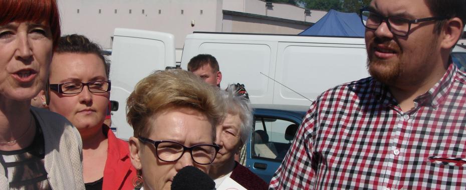 Prosili o głosy na swoich