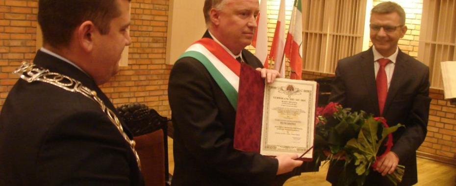 Honorowy obywatel Rymar na 758. urodziny