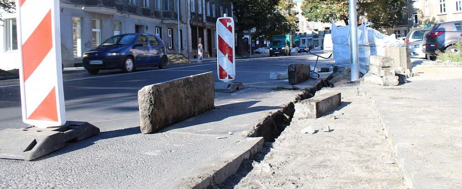 Remont Wybickiego nabiera tempa. Będą poważne utrudnienia w centrum