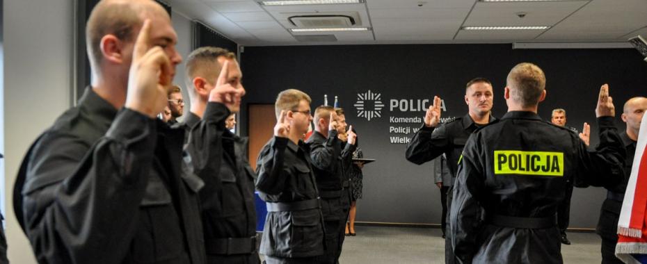 Szczęśliwa siedemnastka. Nowi w policji, także w komendzie gorzowskiej