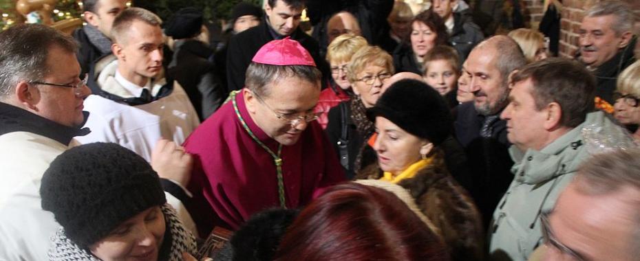 Wielkie święto w diecezji. Wierni uroczyście przywitali biskupa Tadeusza Lityńskiego
