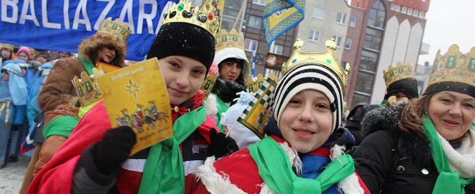 Trzej królowie w Gorzowie! Orszak czyli Sikorskiego, Chrobrego i Mieszka