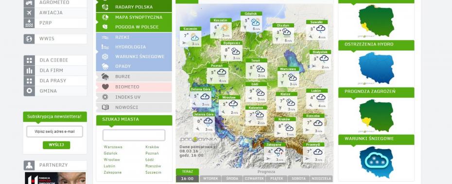 IMGW dalej "nie widzi" Gorzowa. "Uwagi zostaną rozpatrzone"