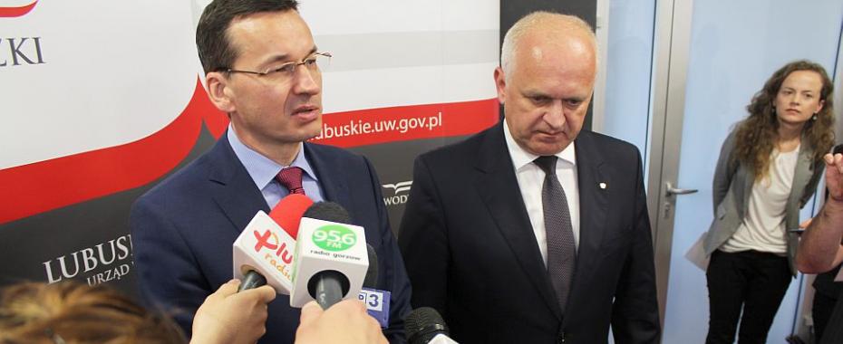 Lubuskie? Eksporter taniej siły roboczej. Morawiecki mówi nie!