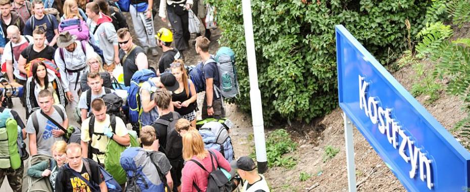 Jedzie pociąg z daleka i... dojeżdża na Woodstock
