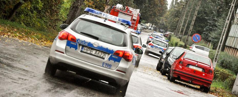 Samobójca! Alarm w komendzie!