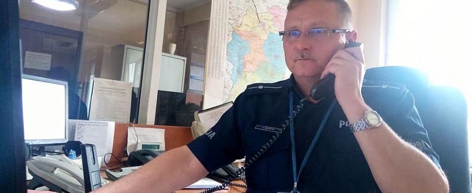 Ratunek na linii! Policjant nie spanikował