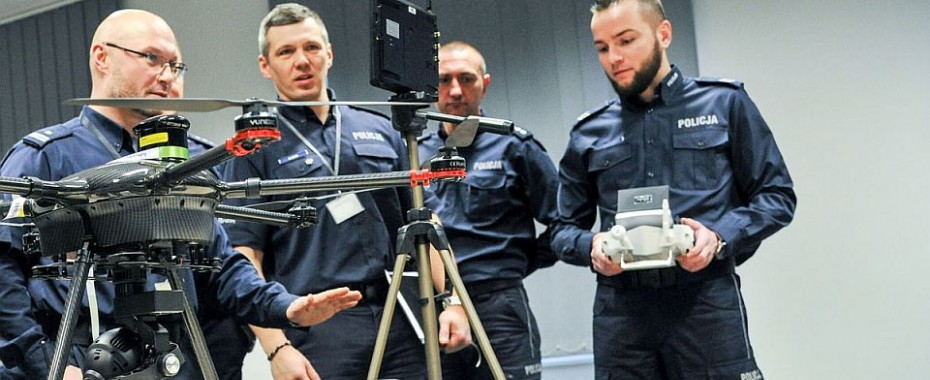 Nowy w policji: komisarz Dron