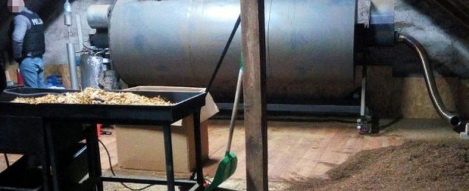 Domowa fabryka papierosów pod Gorzowem