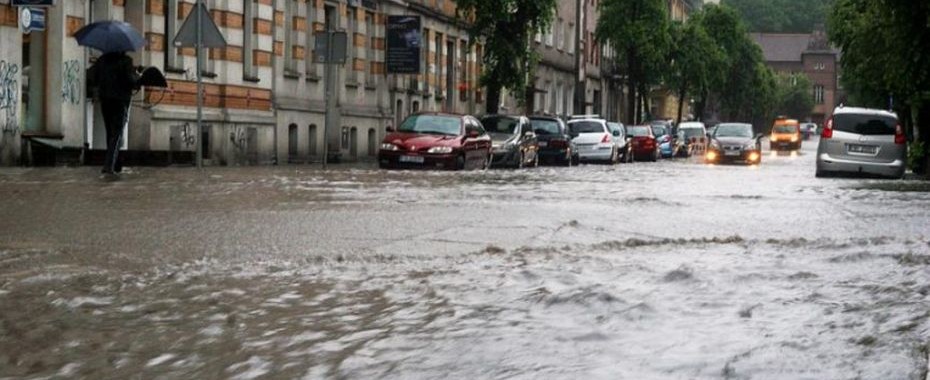 Burza taka, że zalało miasto!