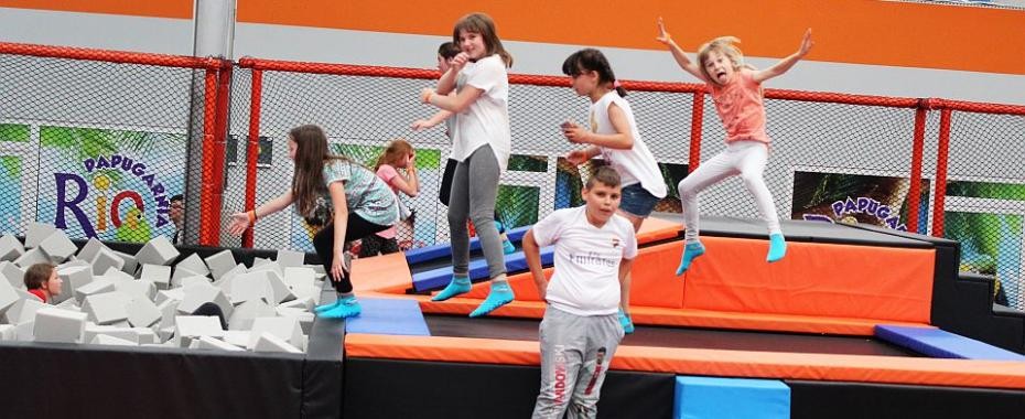 Trampoliny na Zawarciu mają rok i świętują