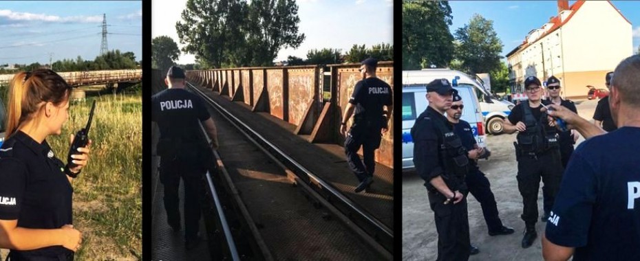 Wczoraj było sporo strachu i akcja policji
