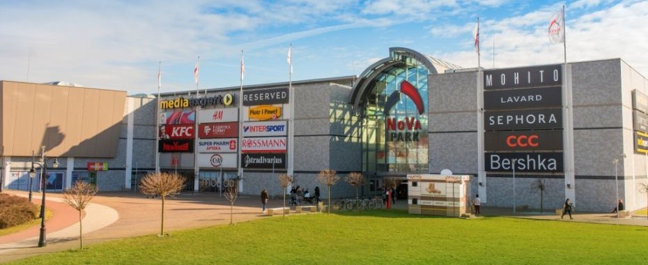 Akcja straży w galerii handlowej