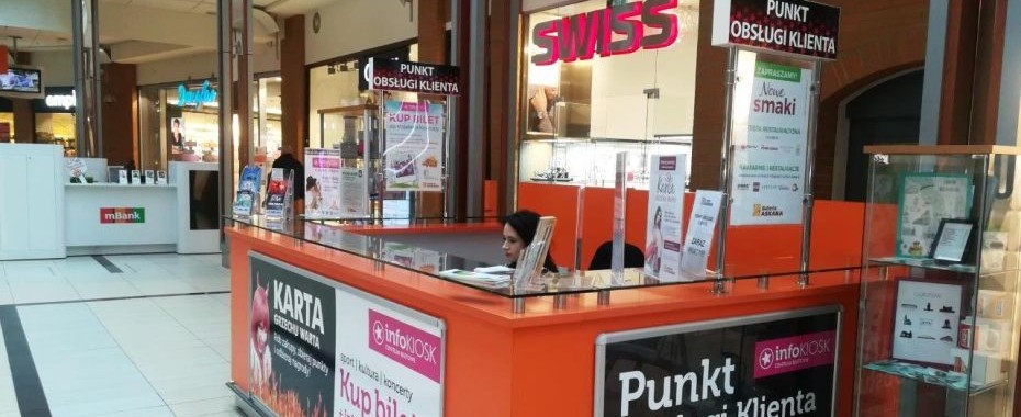 Miejski kiosk z informacjami ma się dobrze