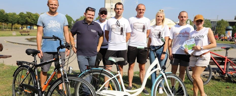 Rowerowa zabawa. GW może być stolicą Polski