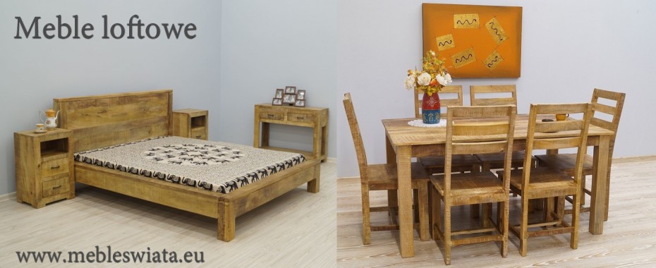 Wnętrza w stylistyce Loft. Dom z wykorzystaniem mebli kolonialnych