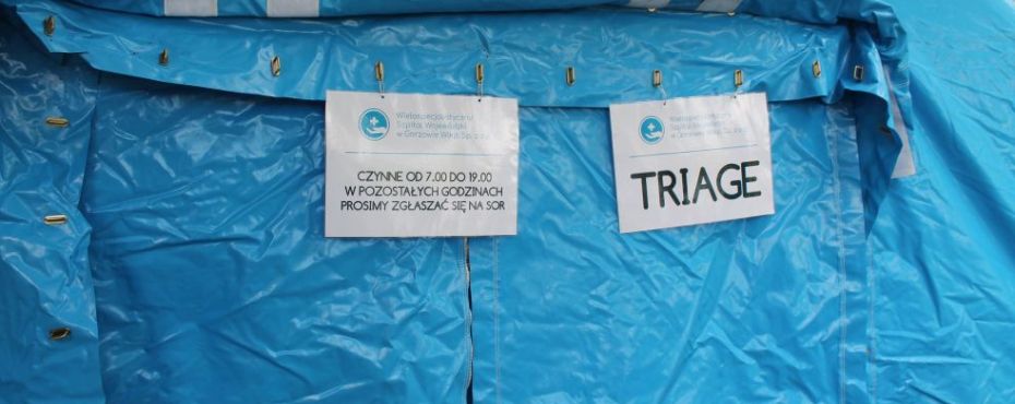 Część oddziałów już przyjmuje chorych