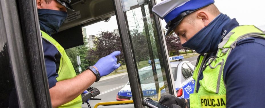 Policja sprawdza motorniczych!