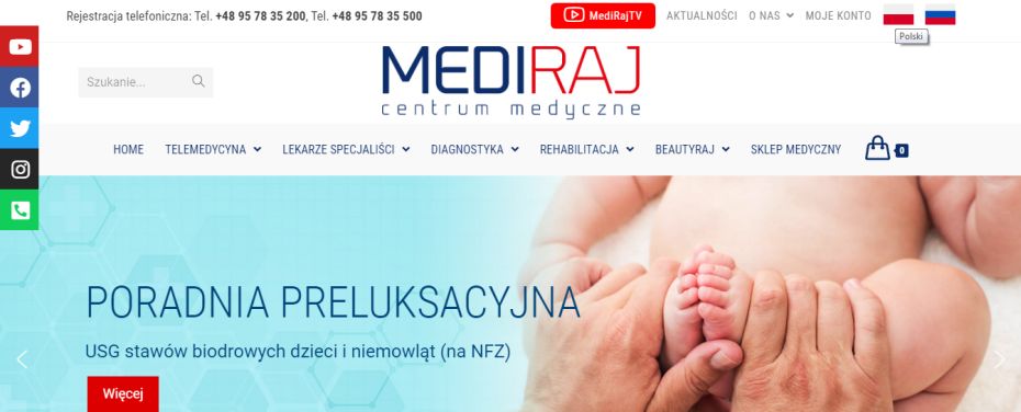 Nowa www Medi Raju w Internecie!