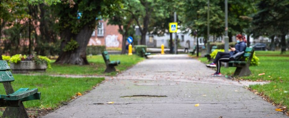 Skwer między biblioteką a AWF-em będzie lepszy