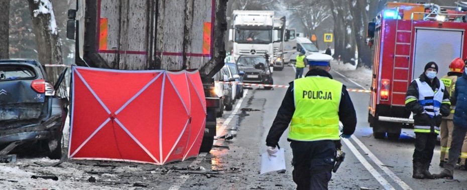 Tragedia na DK 22 koło Wełmina
