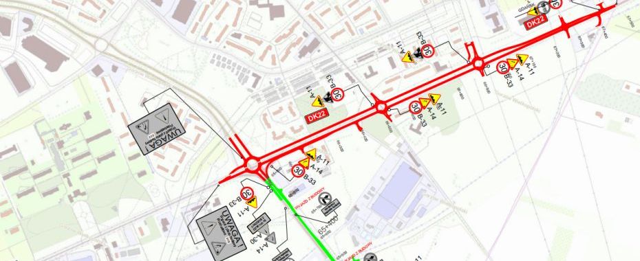 Po remontowanych Walczaka i Zawackiej maksymalnie 30 km/h