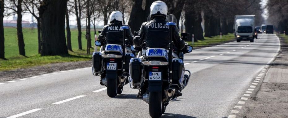 Policja już ściga na motocyklach
