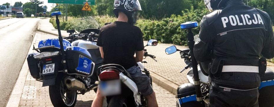 Policja uważa na motocyklistów