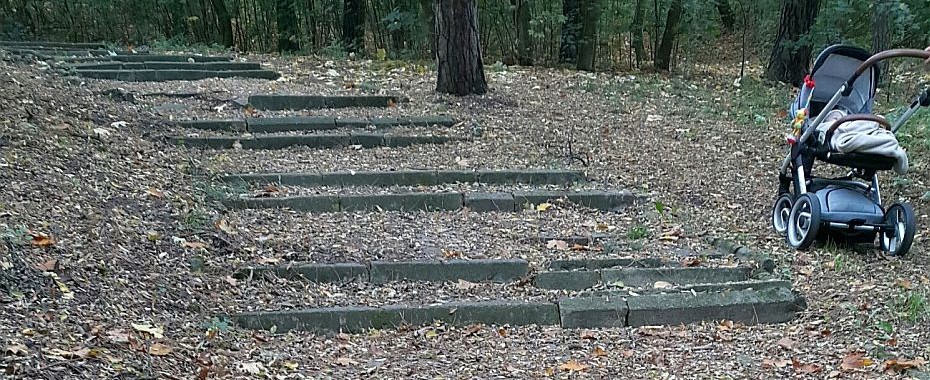 Po remoncie da się nimi wejść i zejść