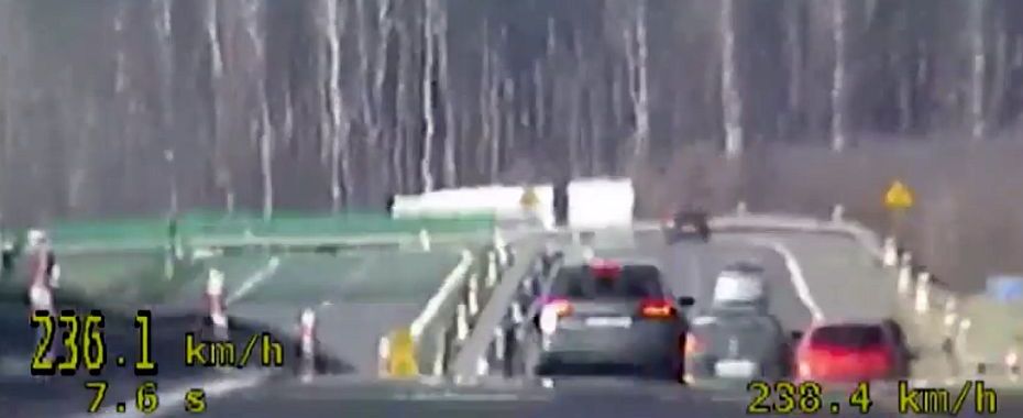 Błyskawiczna jazda, nawet jak na eskę