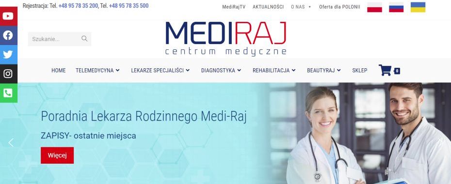 Covidowe testy u lekarza rodzinnego w Medi Raju