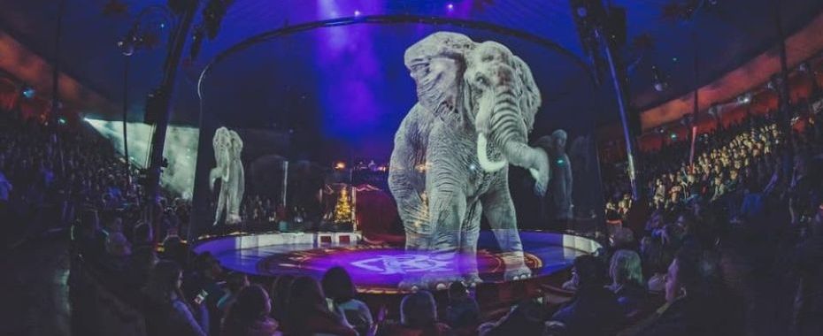 W cyrku Wictoria zwierzęta tylko w hologramie