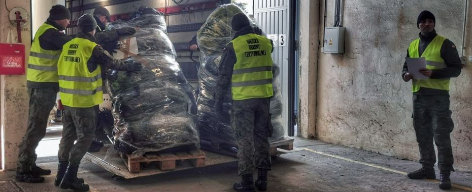 Produkty dla ogarniętej wojną Ukrainy