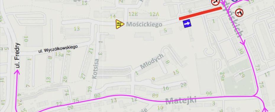 Na Mościckiego jak w kalejdoskopie