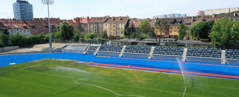Stadion wygląda imponująco