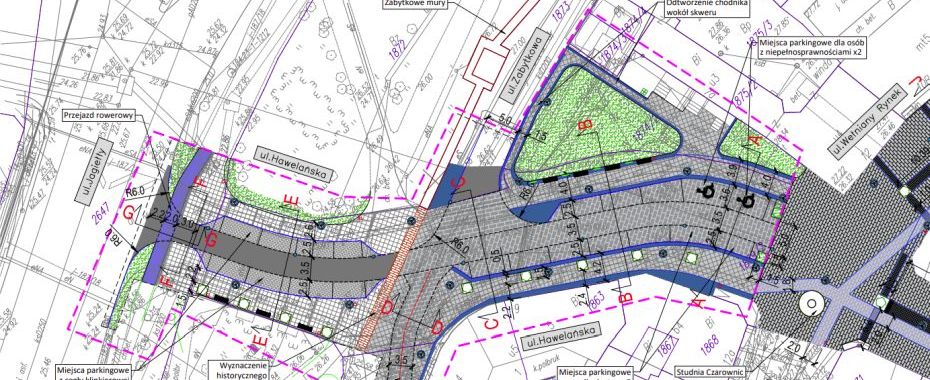 Hawelańska, Wełniany Rynek – tam miasto posadzi 27 nowych drzew