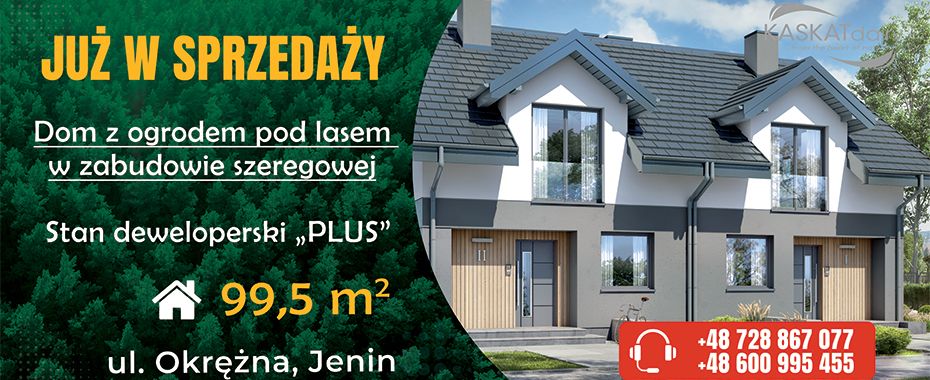 Dom z ogrodem pod lasem