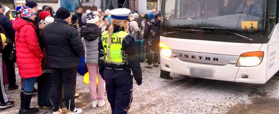 Policyjne kontrole autokarów