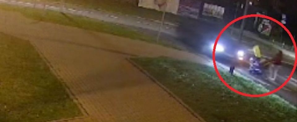 Zaparowane szyby przyczyną potrącenia