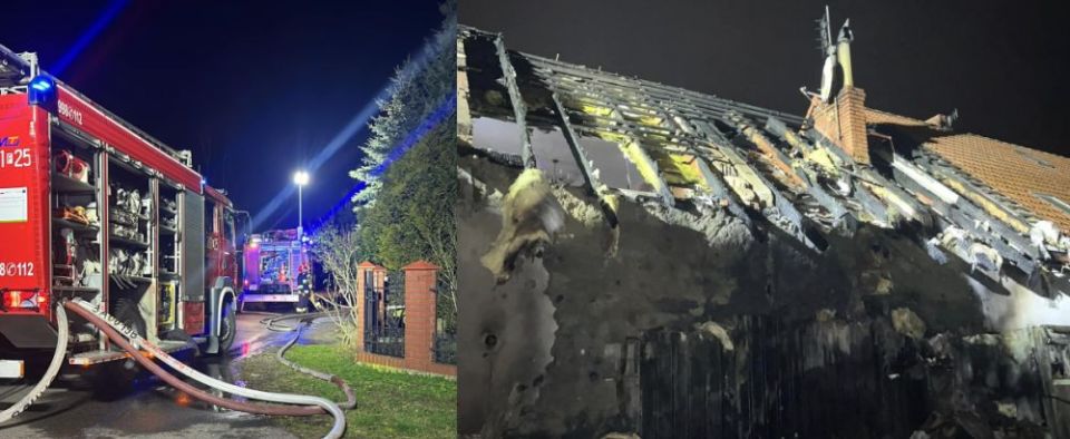 Dwie akcje straży – w rejonie al. 11 Listopada i przy Krzemowej