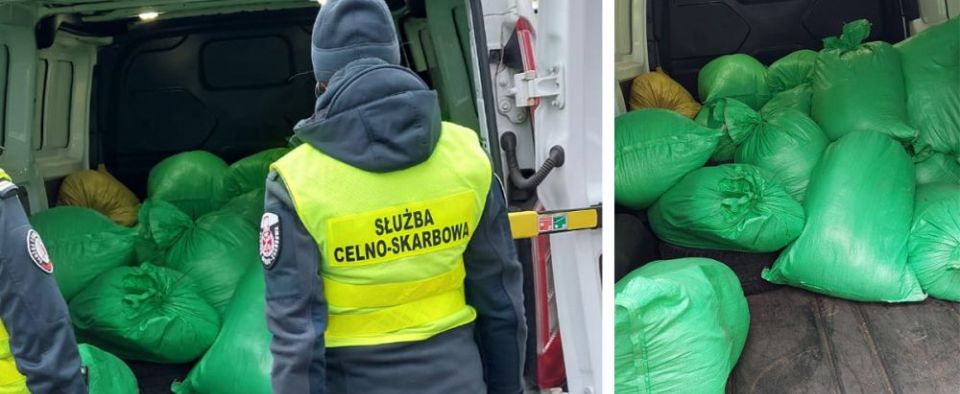 Bus z lewym tytoniem na S3 pod Gorzowem