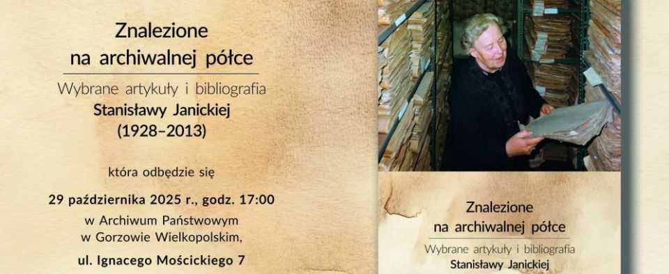Pod koniec miesiąca w Archiwum przy Mościckiego
